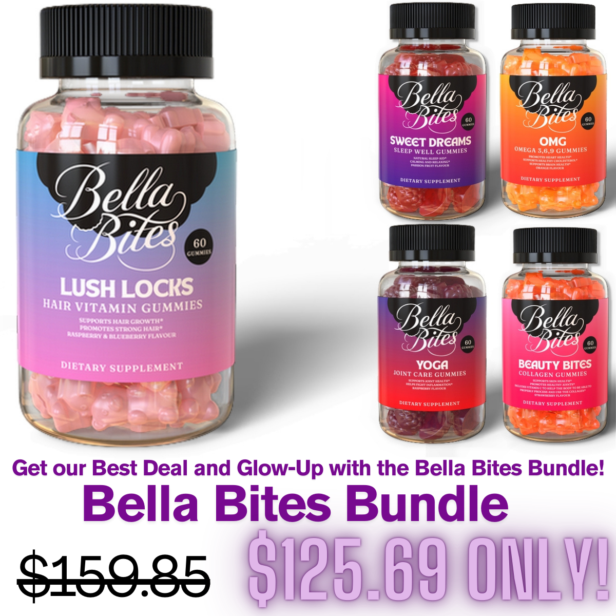 LUSH LOCKS - Hair Vitamin Gummies