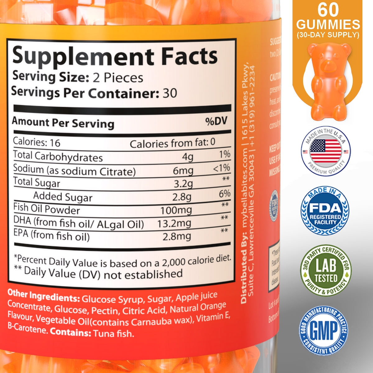 OMG - Omega 3, 6, and 9 Gummies