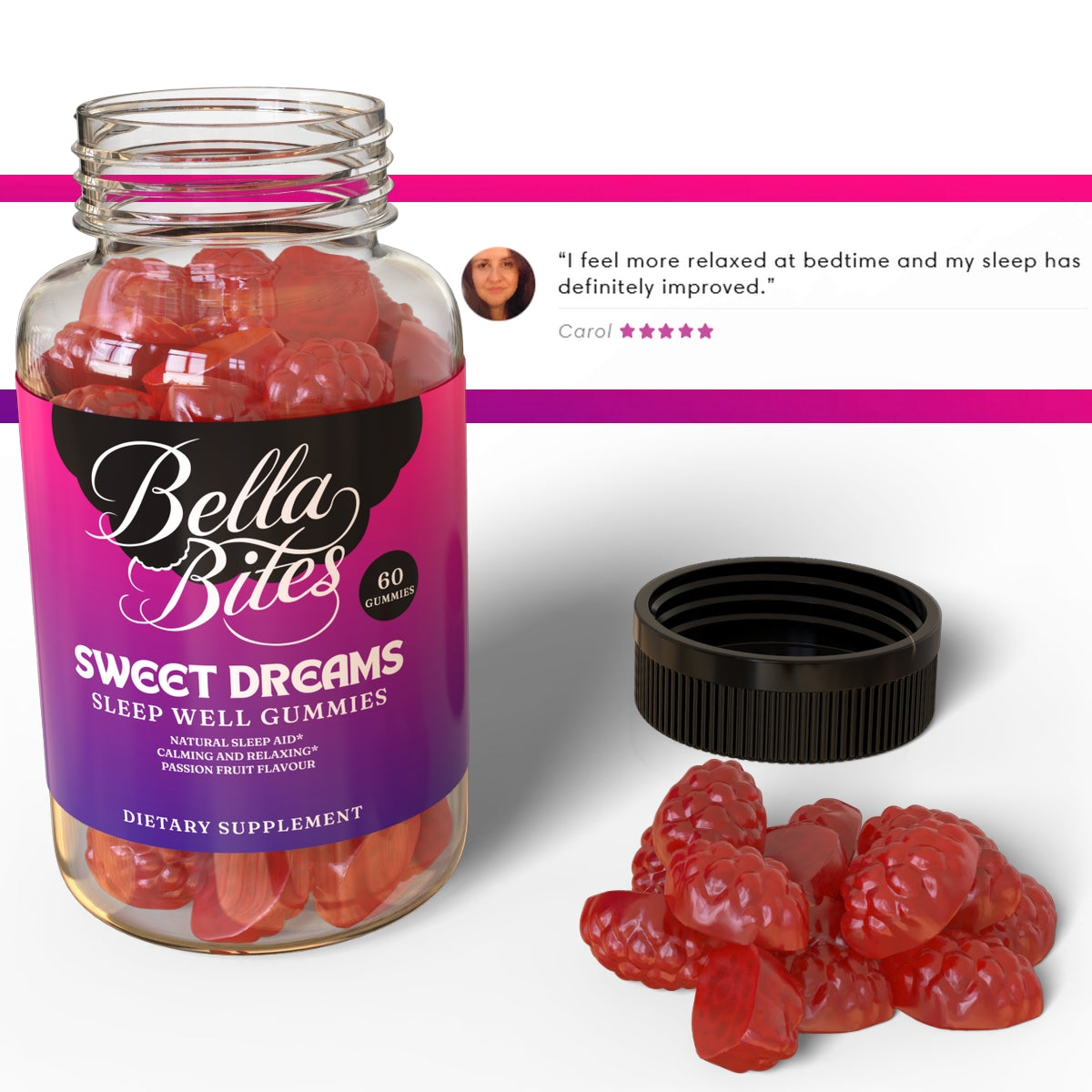 SWEET DREAMS - Sleep Well Gummies